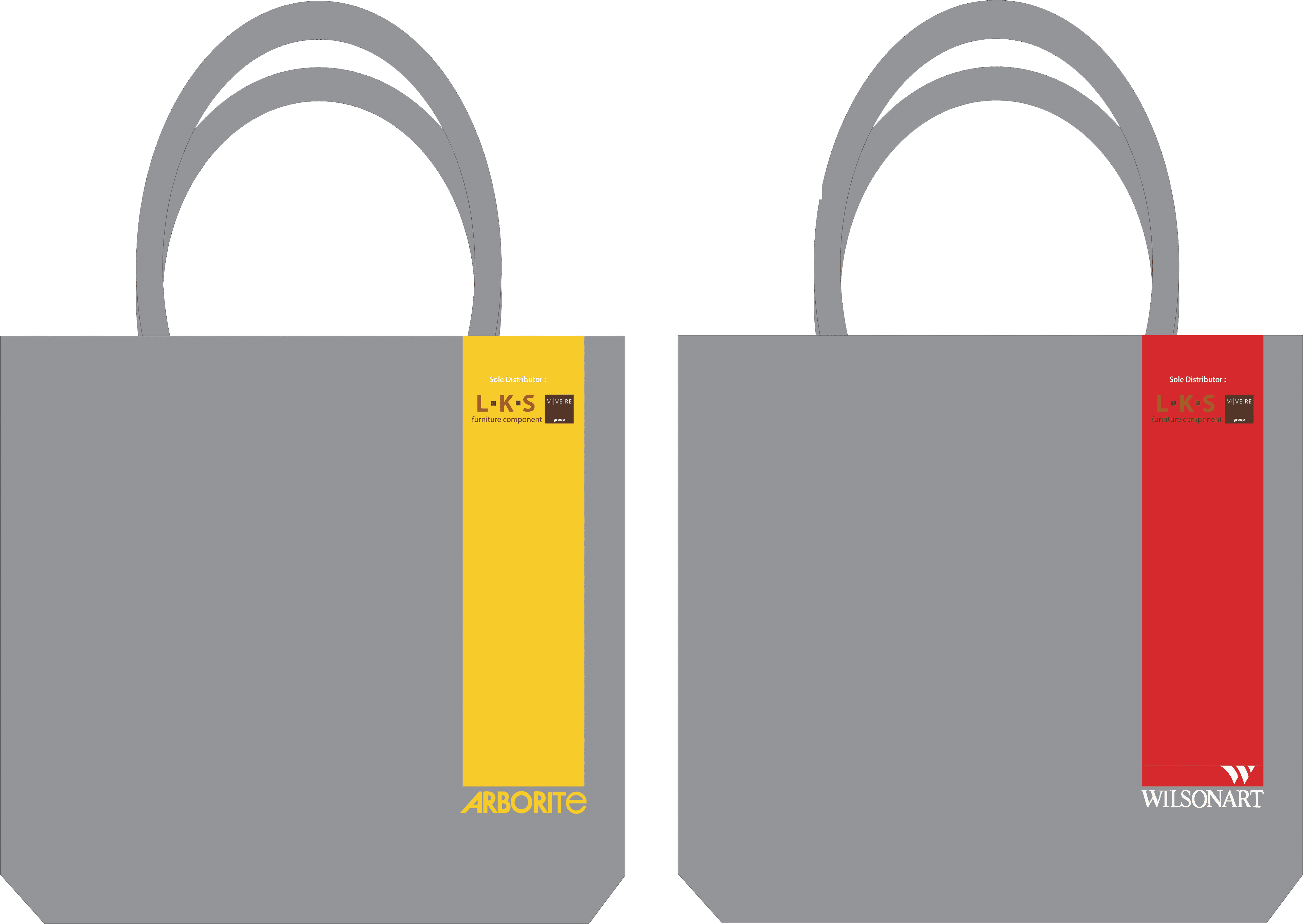 Tote Bag Branded Arborite & Wilsonart — LKS Furniture Component