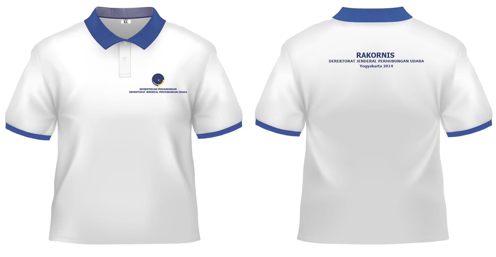 Polo Shirt Rakornis 2014 — Kementerian Perhubungan RI