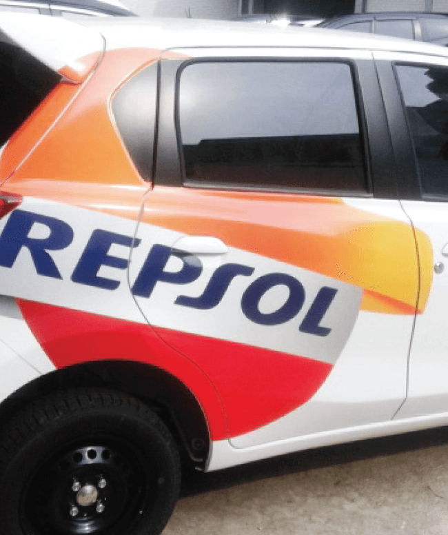 Vehicle Branding & Wrapping — Repsol